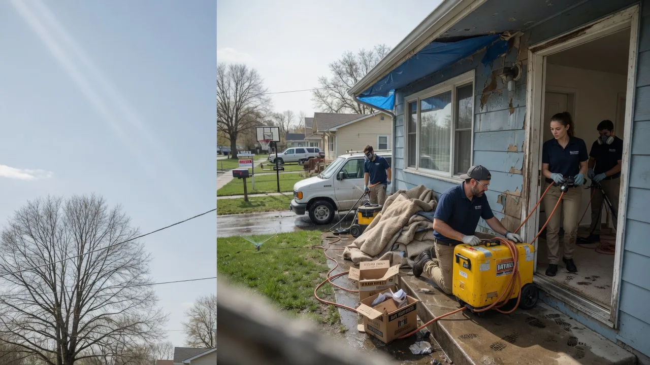 Basement Flood Cleanup in Louisville, NE near me
